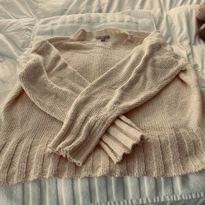 J.Crew summer weight sweater in cream